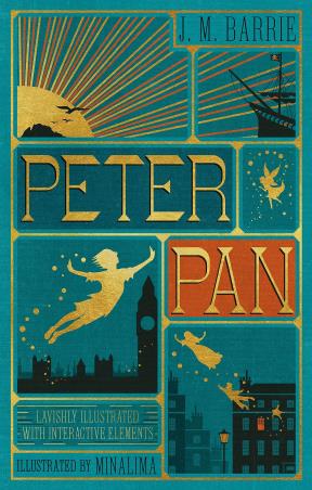Book cover number 1 for Peter Pan written by J. M. Barrie published by Harper Collins Publishers