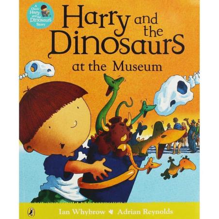 Book cover number 1 for Harry And The Dinosaurs At The Museum written by Ian Whybrow published by Puffin