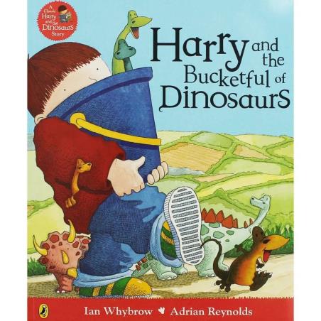 Book cover number 1 for Harry And The Bucketful Of Dinosaurs written by Ian Whybrow published by Puffin