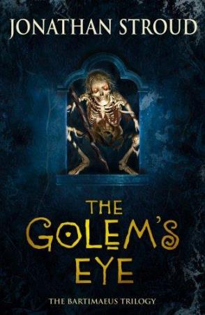 Book cover number 1 for The Golem's Eye written by Jonathan Stroud published by Corgi Books