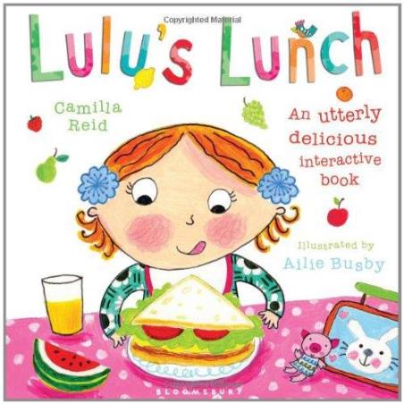 Book cover number 1 for Lulu's Lunch written by Camilla Reid published by Bloomsbury Publishing