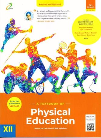 Book cover number 1 for A Textbook Of Physical Education 12 (CBSE) NEP 2020 written by Jogiswar Goswami published by On Board! Books