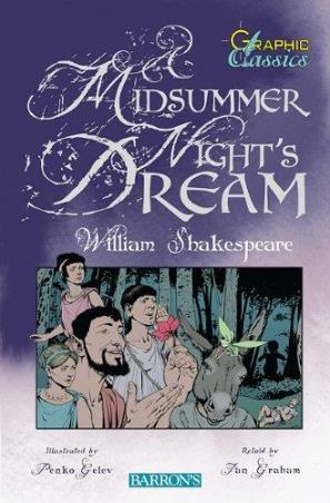 Book cover number 1 for A Midsummer Night's Dream written by William Shakespeare published by B.E.S. Publishing