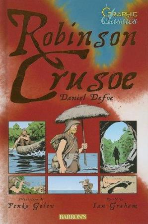 Book cover number 1 for Robinson Crusoe written by Daniel Defoe published by B.E.S. Publishing