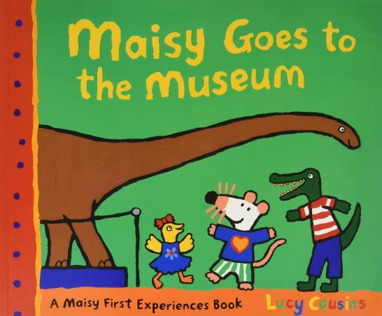 Book cover number 1 for Maisy Goes To The Museum written by Lucy Cousins published by Walker Books