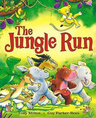 Book cover number 1 for The Jungle Run written by Tony Mitton published by Hachette