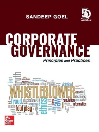 Book cover number 1 for Corporate Governance : Principles And Practices written by Sandeep Goel published by McGraw Hill Education Private Limited