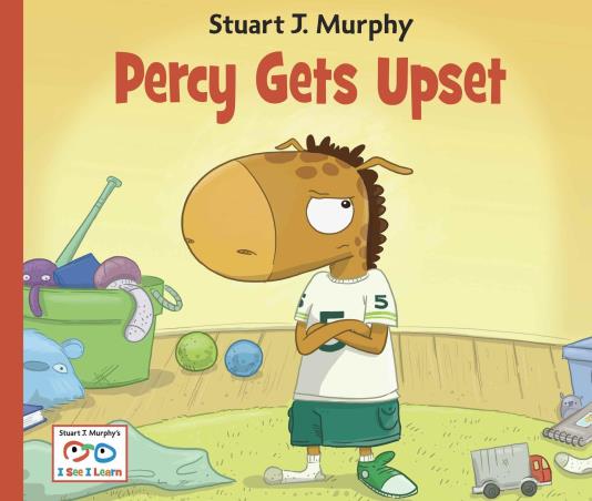 Book cover number 1 for Percy Gets Upset written by Stuart J. Murphy published by Charlesbridge