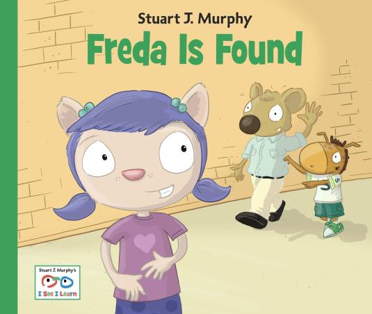 Book cover number 1 for Freda Is Found written by Stuart J. Murphy published by Charlesbridge