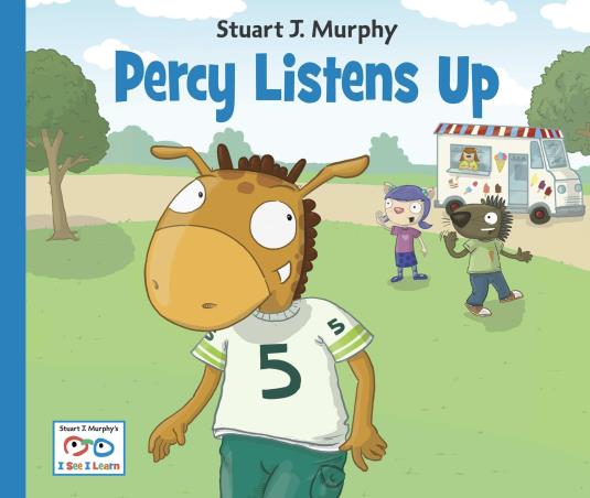 Book cover number 1 for Percy Listens Up written by Stuart J. Murphy published by Charlesbridge