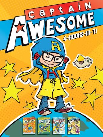 Book cover number 1 for Captain Awesome 4-Books-In-1! written by Stan Kirby published by Little Simon