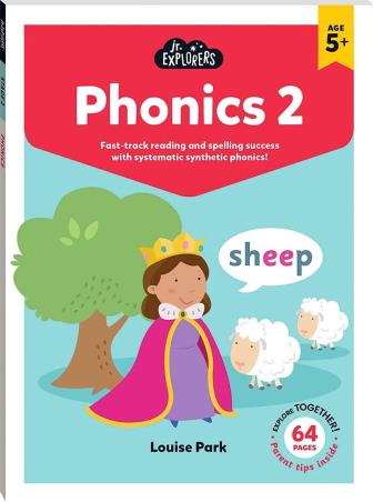 Book cover number 1 for Phonics 2 written by NA published by Hinkler Books