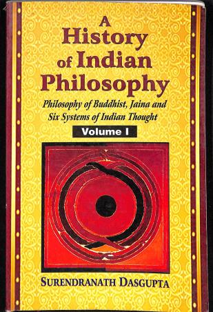 Book cover number 1 for A History Of Indian Philosophy Volume 1 written by Surendranath Dasgupta published by Motilal Banarsidass Publishers