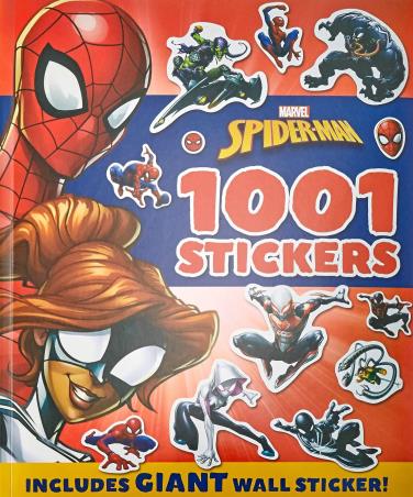 Book cover number 1 for Marvel Spider-Man : 1001 Stickers written by NA published by Autumn Publishing