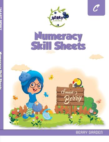 Book cover number 1 for Numeracy Skill sheets Part C written by NA published by Berry Garden