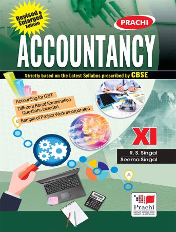 Book cover number 1 for Accountancy Class 11 (CBSE) written by R. S. Singal, Seema Singal published by Prachi (India) Pvt. Ltd.