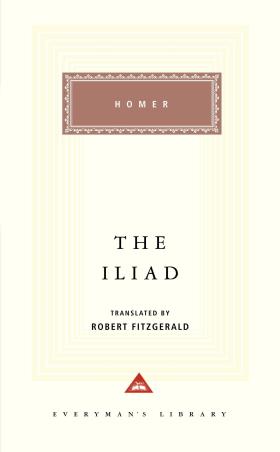 Book cover number 1 for The Iliad written by Homer published by Everyman's Library