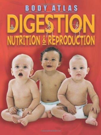 Book cover number 1 for Digestion Nutrition & Reproduction (Body Atlas) written by Steve Parker published by Octopus Publishing Group