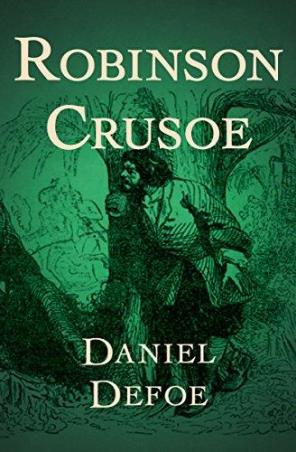 Book cover number 1 for Robinson Crusoe written by Daniel Defoe published by Pan Macmillan