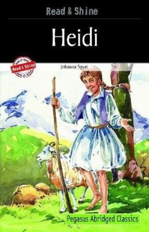 Book cover number 1 for Read & Shine : Heidi written by Johanna Spyri published by B. Jain Publishers (P) Ltd.