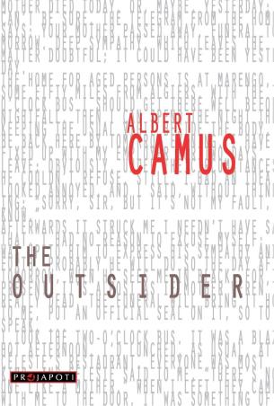 Book cover number 1 for The Outsider written by Albert Camus published by Projapoti