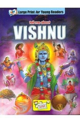 Book cover number 1 for Tell Me About Vishnu written by Nita Mehta published by Nita Mehta Publications
