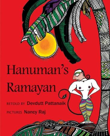 Book cover number 1 for Hanuman's Ramayan written by Devdutt Pattanaik published by Tulika Publishers