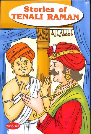 Book cover number 1 for Stories Of Tenali Raman written by Babul Dey published by Book Club