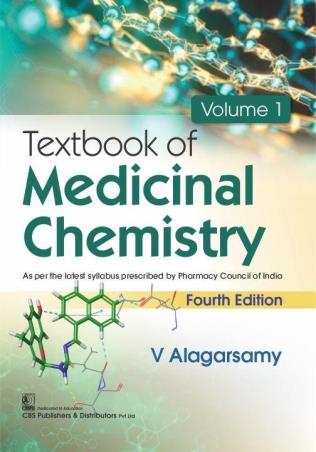 Book cover number 1 for Textbook Of Medicinal Chemistry Volume 1 written by V. Alagarsamy published by CBS Publishers & Distributors Pvt. Ltd.