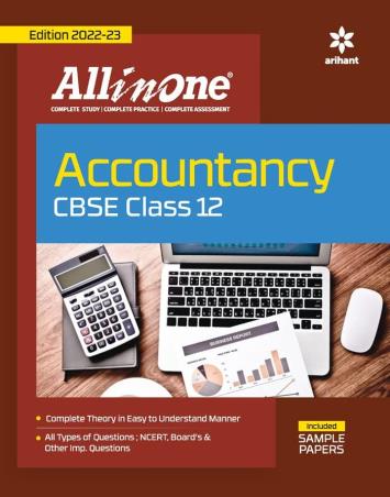 Book cover number 1 for All In One Accountancy CBSE Class 12 written by Parul Jain published by Arihant Prakashan