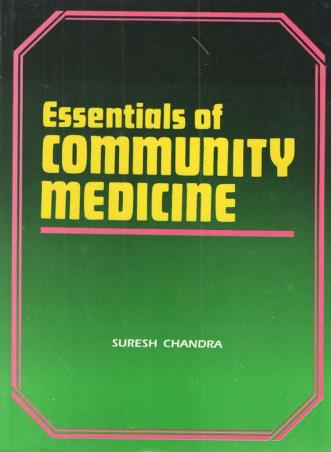Book cover number 1 for Essentials Of Community Medicine written by Suresh Chandra published by New Central Book Agency (P) Ltd