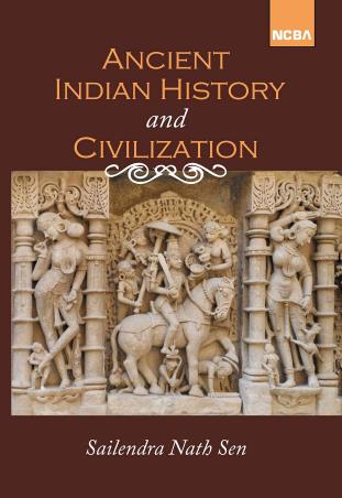 Book cover number 1 for Ancient Indian History And Civilization written by Sailendra Nath Sen published by New Central Book Agency (P) Ltd