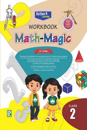 Book cover number 1 for Active Learning Math-Magic Workbook Class 2 written by R. Gupta published by Laxmi Publications (P) Ltd.