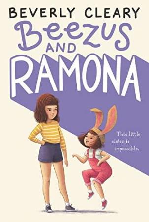 Book cover number 1 for Beezus And Ramona written by Beverly Cleary published by Harper Collins Publishers
