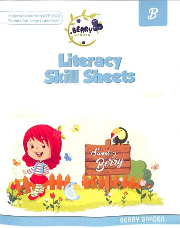 Book cover number 1 for Literacy Skill Sheets B written by NA published by Berry Garden