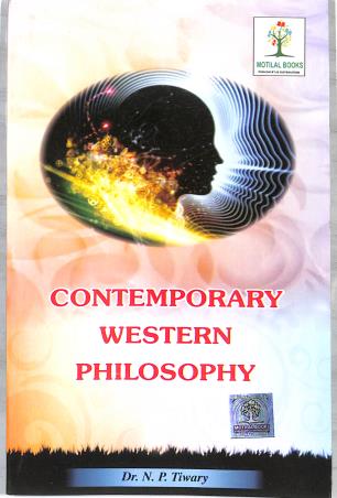 Book cover number 1 for Contemporary Western Philosophy written by N. P. Tiwary published by Motilal Banarsidass Publishers
