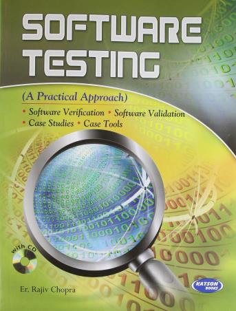 Book cover number 1 for Software Testing written by Rajiv Chopra published by S. K. Kataria & Sons