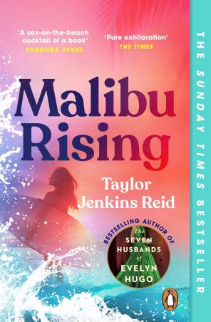 Book cover number 1 for Malibu Rising written by Taylor Jenkins Reid published by Penguin Random House