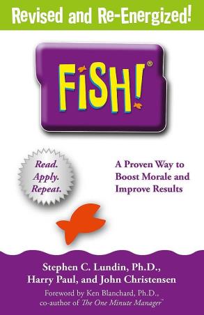 Book cover number 1 for Fish!: A remarkable Way To Boost Morale And Improve Results written by Stephen C. Lundin published by Hodder & Stoughton Ltd.