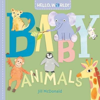 Book cover number 1 for Hello, World! Baby Animals written by Jill McDonald published by Doubleday