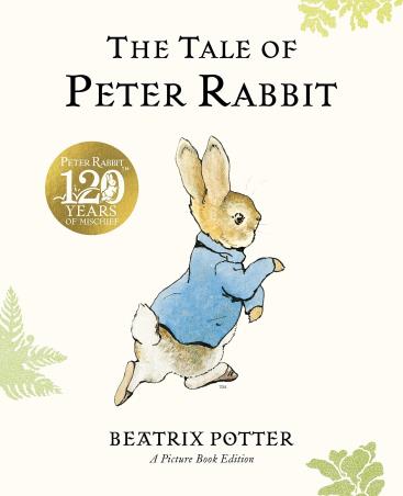 Book cover number 1 for The Tale Of Peter Rabbit written by Beatrix Potter published by Warne