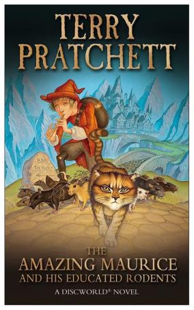 Book cover number 1 for The Amazing Maurice And His Educated Rodents written by Terry Pratchett published by Corgi Books