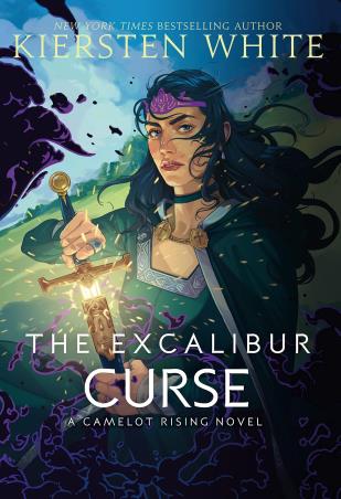 Book cover number 1 for The Excalibur Curse written by Kiersten White published by Delacorte Press