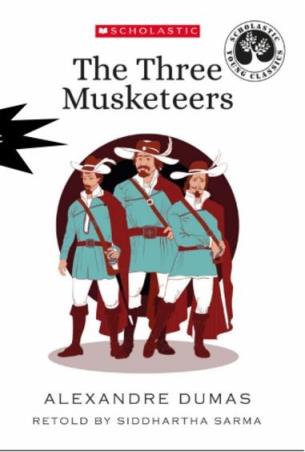 Book cover number 1 for The Three Musketeers written by Alexandre Dumas published by Scholastic