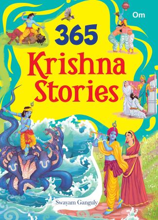 Book cover number 1 for 365 Krishna Stories written by Swayam Ganguly published by Om Books