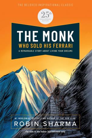 Book cover number 1 for The Monk Who Sold His Ferrari written by Robin Sharma published by Jainco Publishers