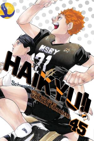 Book cover number 1 for Haikyu!! (Volume 45) written by Haruichi Furudate published by Viz Media