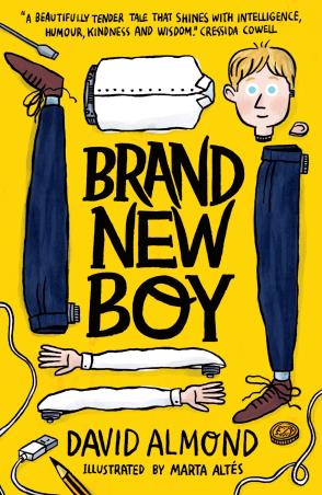 Book cover number 1 for Brand New Boy written by David Almond published by Walker Books