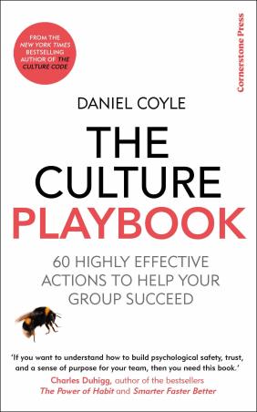 Book cover number 1 for The Culture Playbook written by Daniel Coyle published by Cornerstone