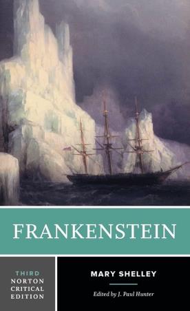 Book cover number 1 for Frankenstein (Third Norton Critical Editions) written by Mary Shelley published by W. W. Norton & Company